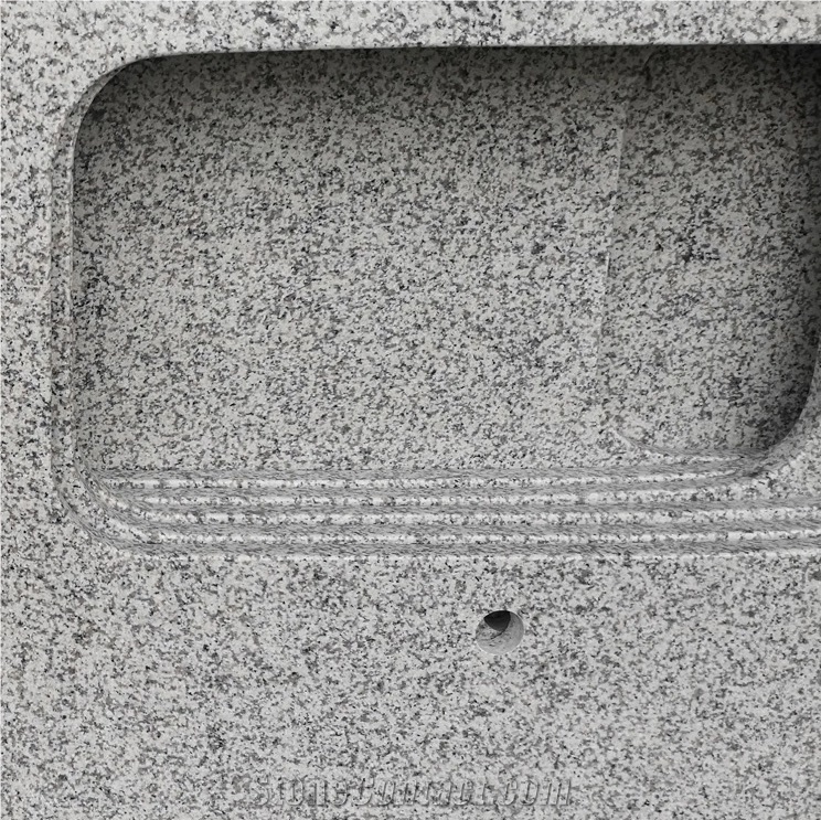 Grey G655 White Granite Countertop