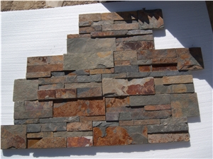 Rusty Color Cultured Stone Veneer Panel Prices