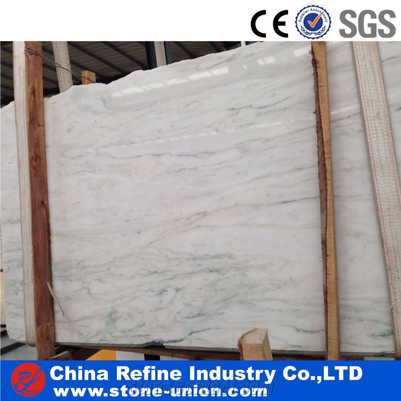 Athens White Marble Polished Tiles & Slabs