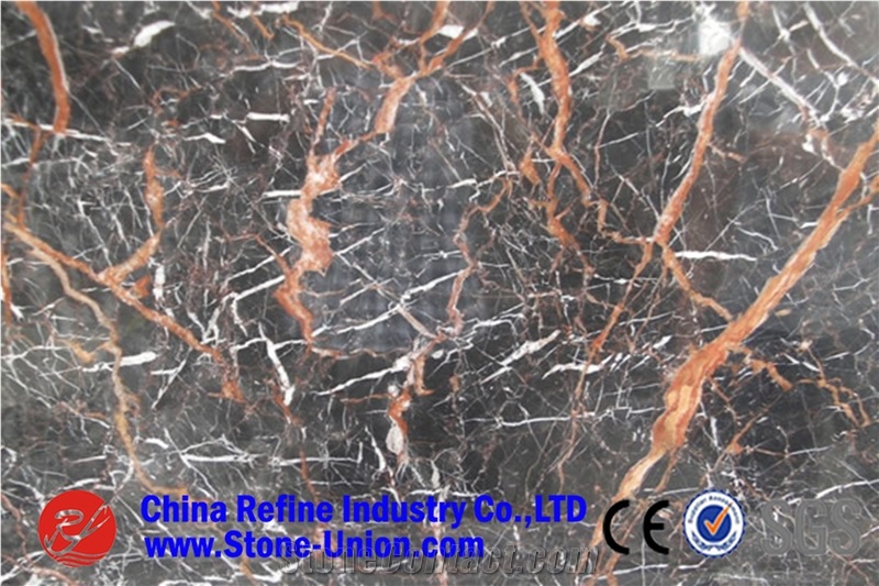 Azalea Red Marble Slabs & Tiles