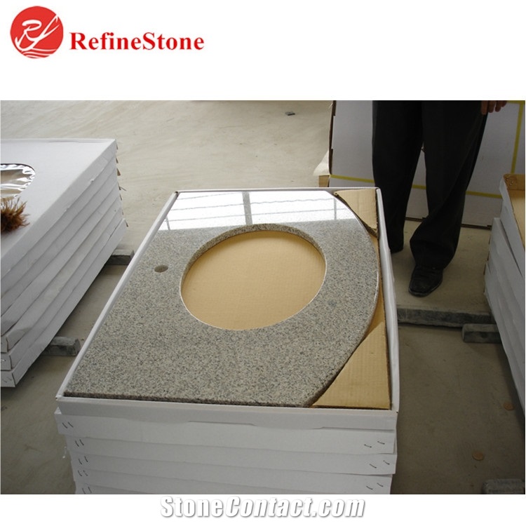 Bath Chinese Stone Counter Top With Basin