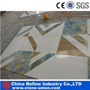 Beautiful New Style Marble Waterjet Flooring