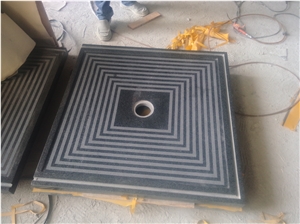 Black Basalt Bathroom Shower Pans & Shower Tray