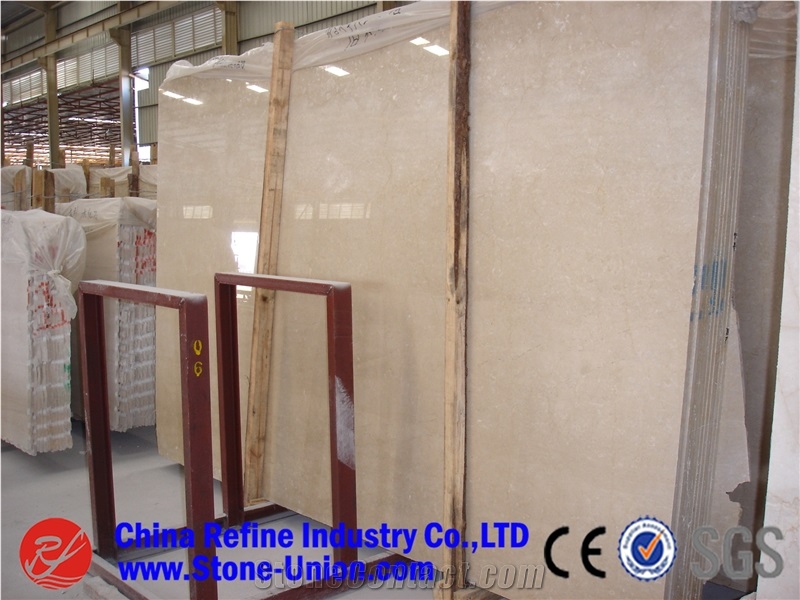 Botticino Classico Marble Slabs & Tiles Wall