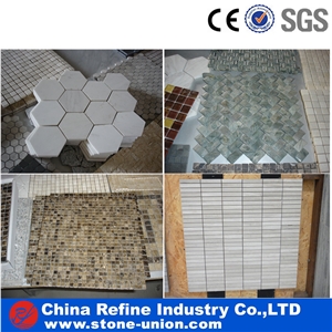 Carrara Lantern Marble Stone Mosaic Tile