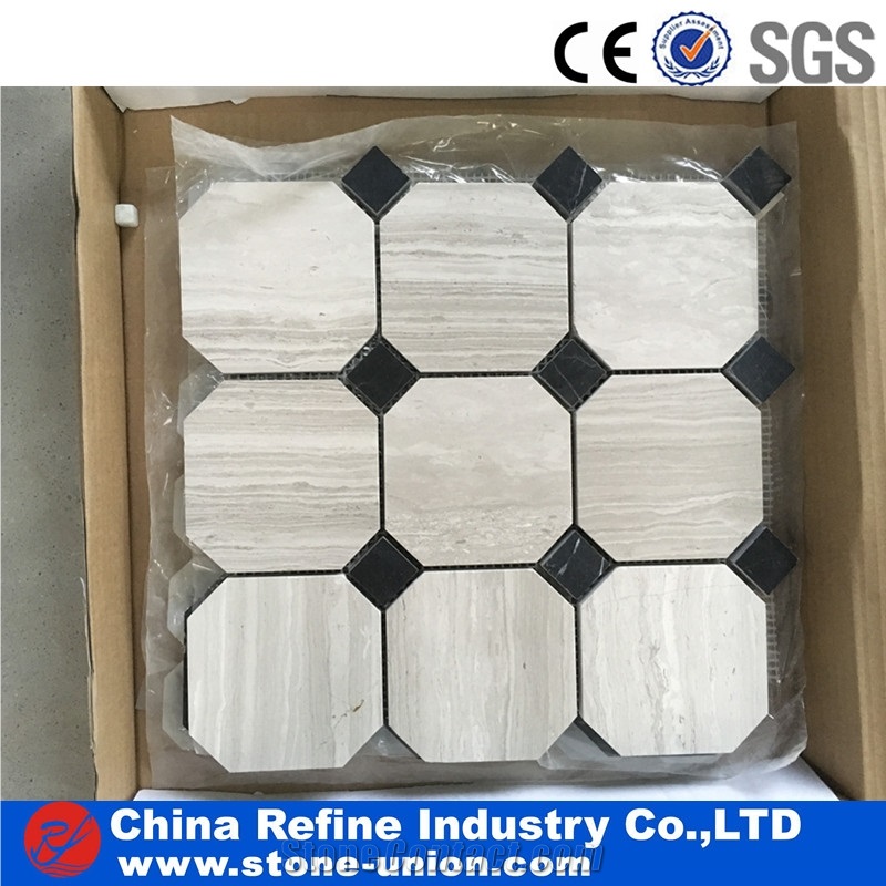 Carrara Lantern Marble Stone Mosaic Tile