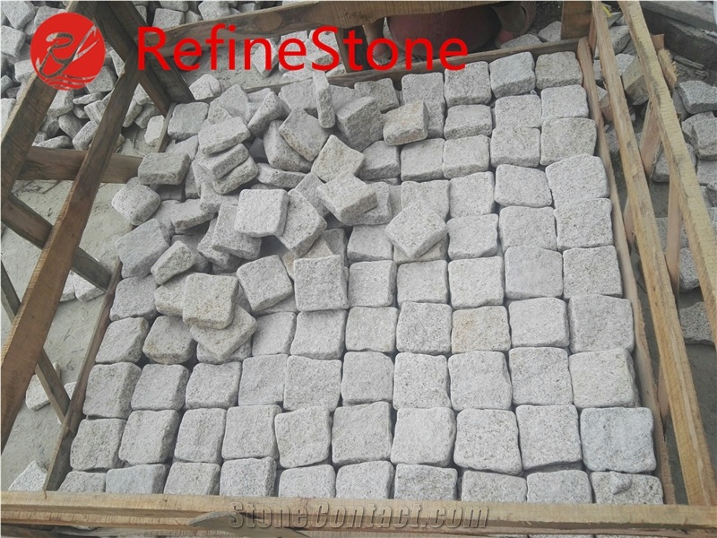 Cheap Beige Tumble Driveway Paving Cube Stone