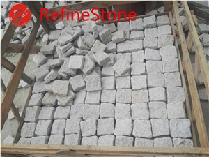 Cheap Beige Tumble Driveway Paving Cube Stone