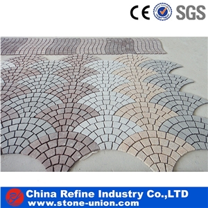 Cheap Driveway Granite Paving Stone on Mesh Cheap Driveway Granite Paving Stone on Mesh