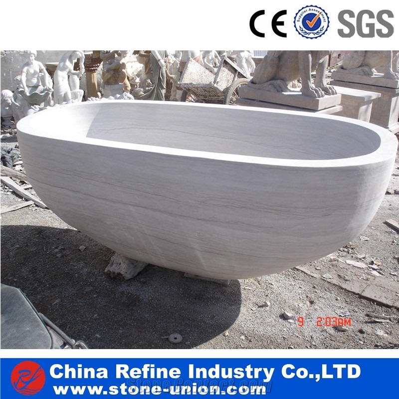 Cheap Price Custom Freestanding Marble Stone Bath Tubs
