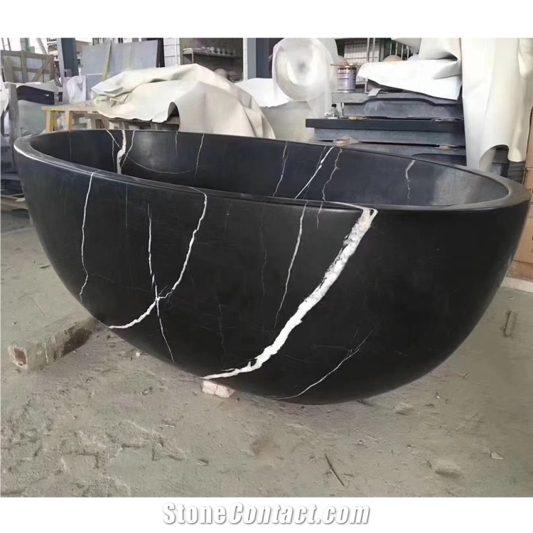 Cheaper Yellow Limestone Stone Bathtub for Sale