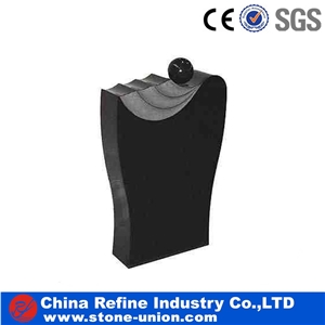 China Absolute Black Granite Monument,Tombstone