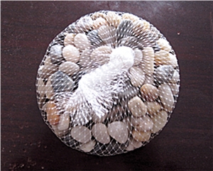 China Manufacturer Mixed Color River Stone