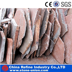 China Rusty Slate Floor Flagstone Walkway Paving