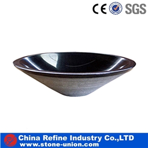 Classical Black Marble Basin, Wash Bowls & Basins