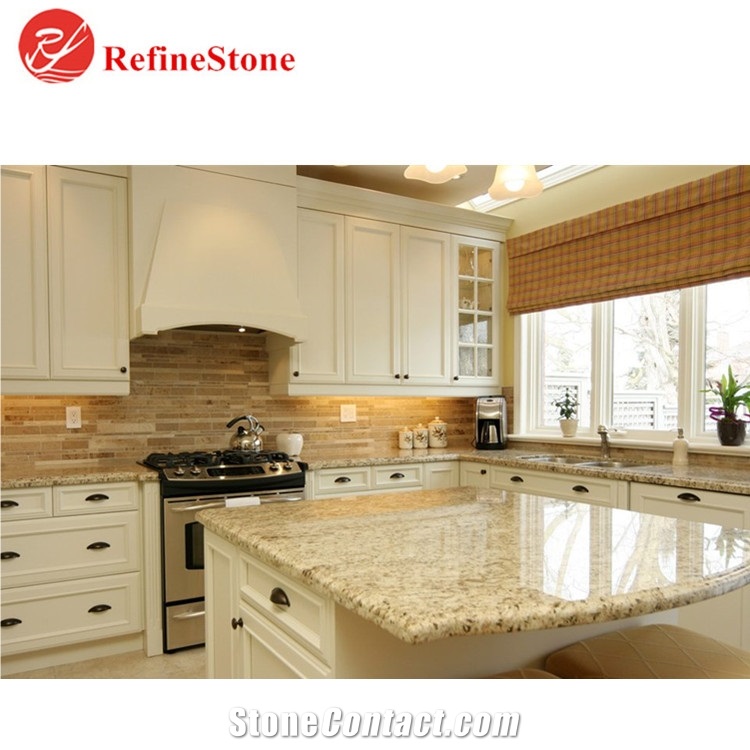 Cream Yellow Granite Countertops & Granite Tops