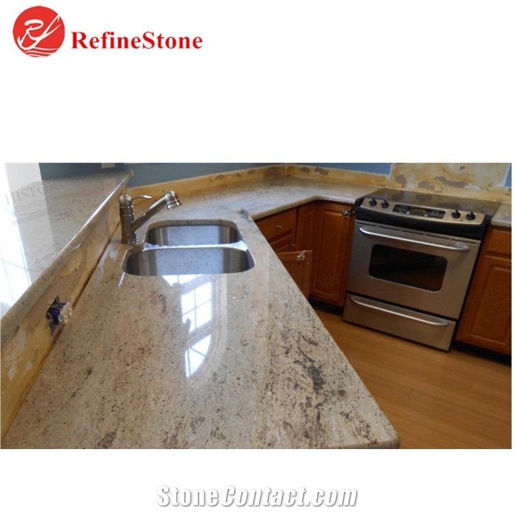 Cream Yellow Granite Countertops & Granite Tops