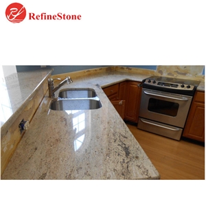 Cream Yellow Granite Countertops & Granite Tops