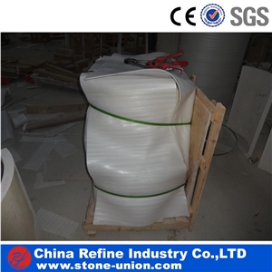 Customized Beige Sandstone Column,Landscape Pillar