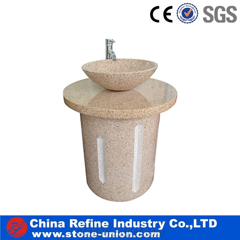 G682 Beige Rusty Granite Wash Tops and Basins,Bowl