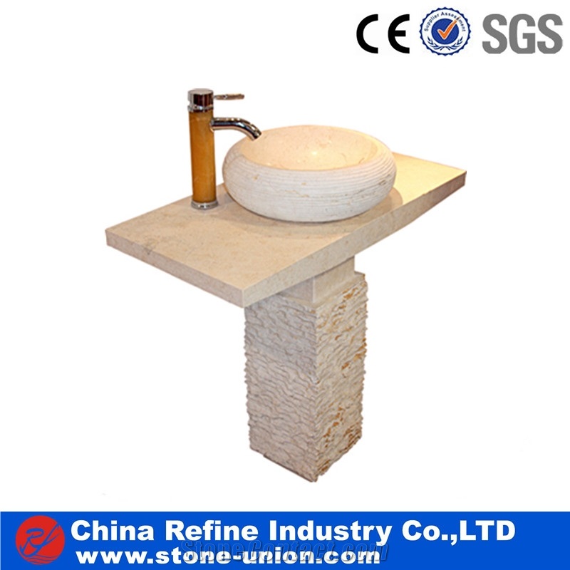 G682 Beige Rusty Granite Wash Tops and Basins,Bowl