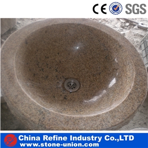 G682 Yellow Rusty Sinks and Basins Interior Villa