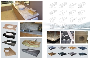 Granite Countertops, Bathroom Countertops