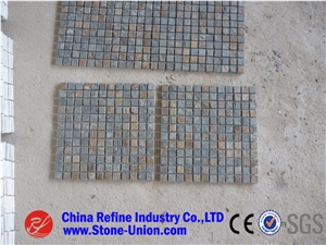 Grey Slate Wall Tile Mosaic for Flooring Tile