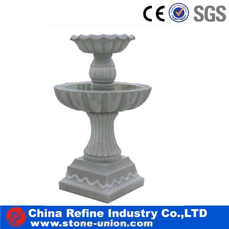 Light Beige G682 Granite Sculptured Fountains