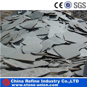 Light Green Slate Flagstone, Small Random Slate