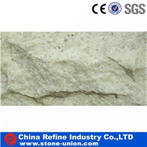 Light Yellow Quartzite Mushroom Stone