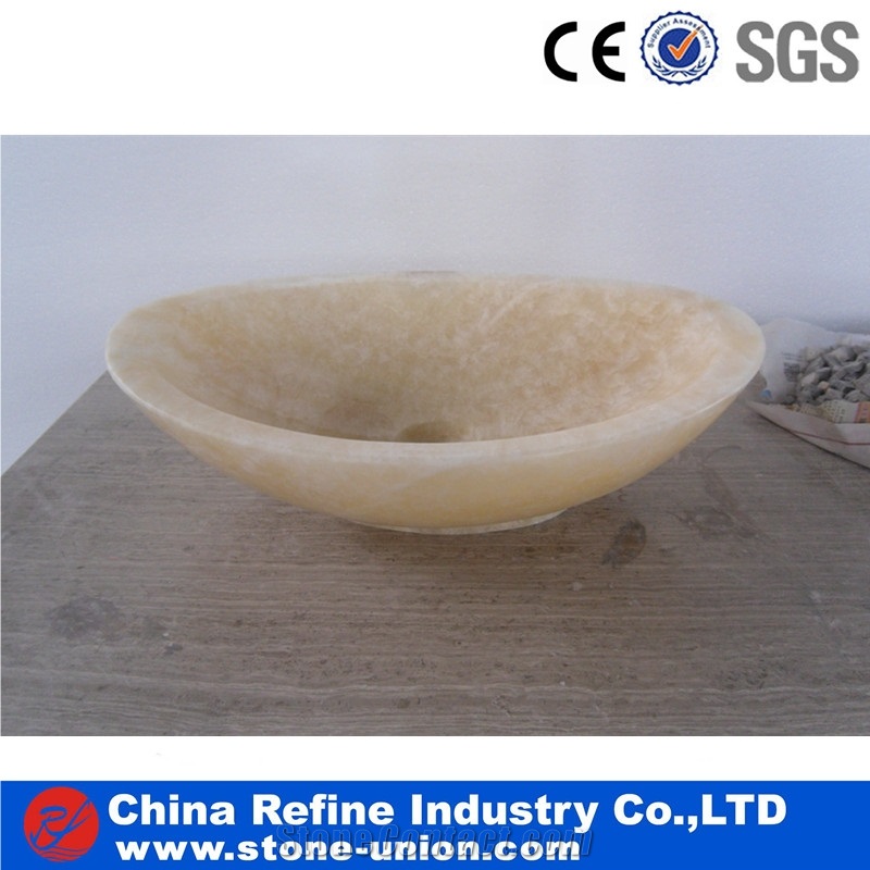 Modern Onyx Polished Washing Basins and Sinks