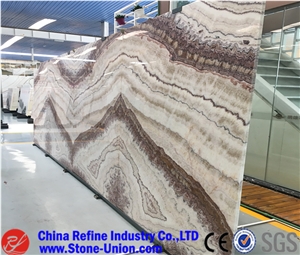 Multi Color Jade Onyx Slab &Tiles, Onyx Wall Tiles