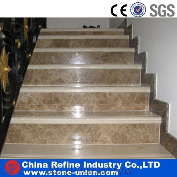 Natural Marble Stair Treads And Staircase Risers