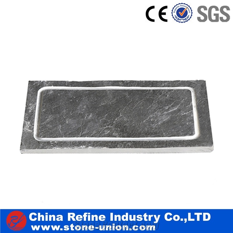 Natural Slate Stone Cookware for Resturent