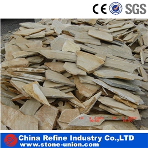 Natural Small Random Slate, Flagstone Paving Stone