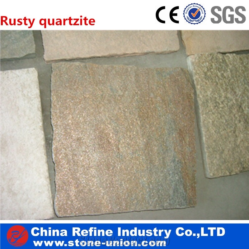 Ocean Green Quartzite Mushroom Wall Cladding