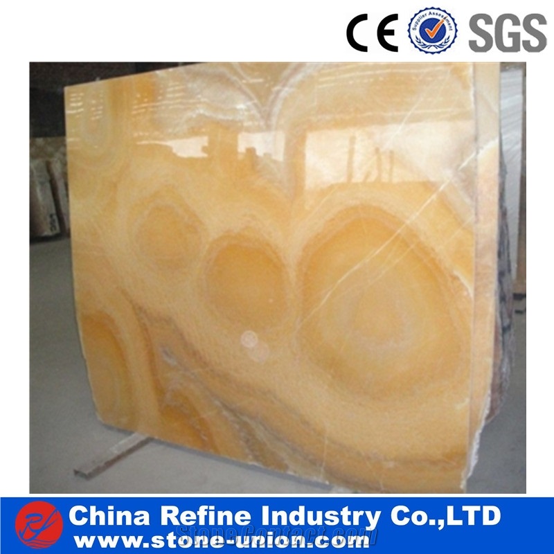 Orange Onyx Slabs and Tiles,Yellow Onyx Polished