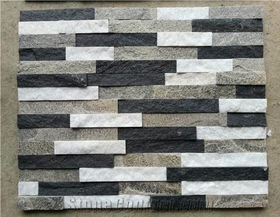 Pink Redstone Stacked Stone Veneer, Ledge Stone