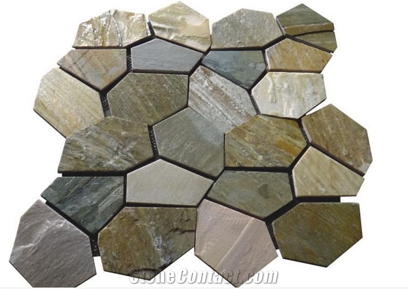 Pink Redstone Stacked Stone Veneer, Ledge Stone