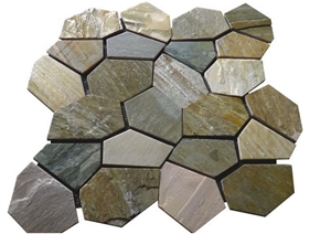 Pink Redstone Stacked Stone Veneer, Ledge Stone