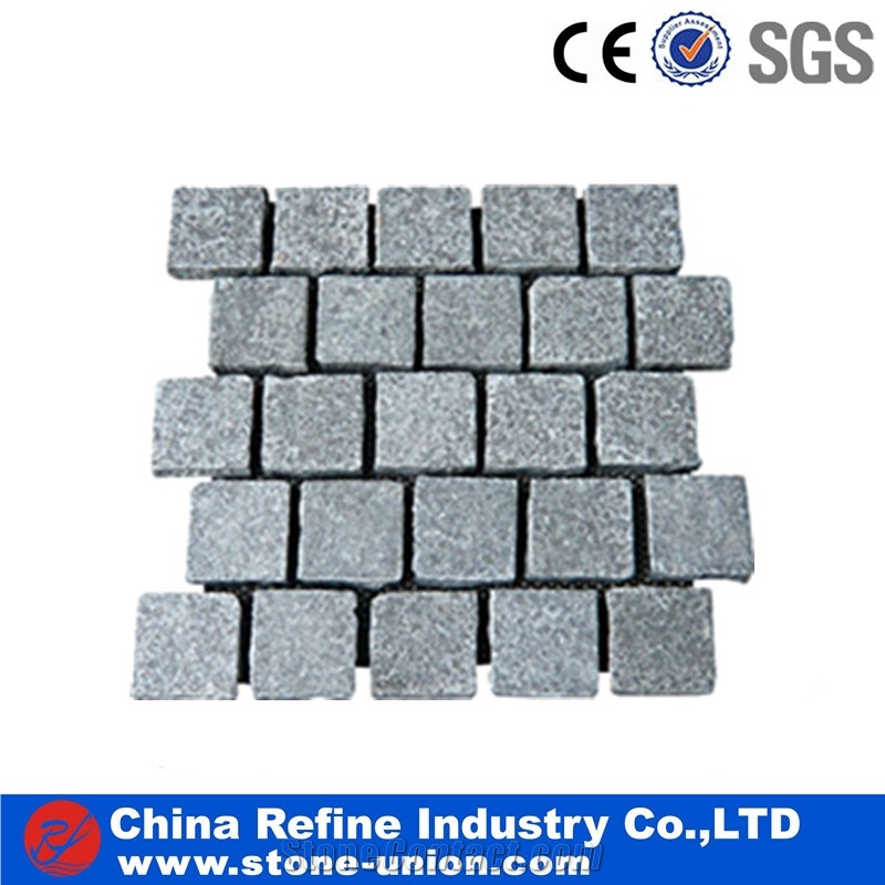 Red Porphyre Paving Stone,Granite Cube Stone