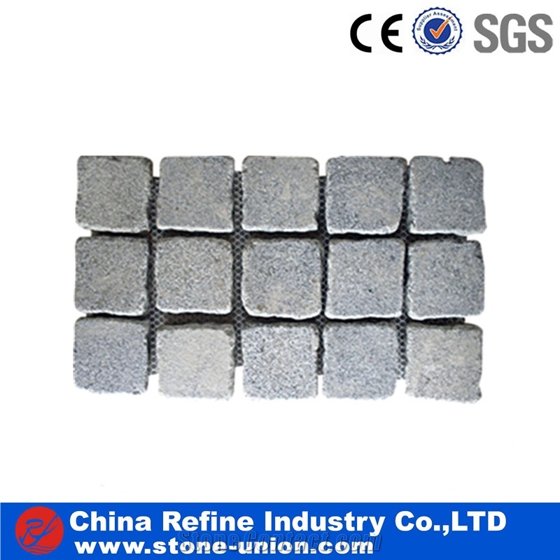 Red Porphyre Paving Stone,Granite Cube Stone