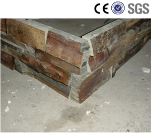 Rough Rusty Slate Wall Panel,Cultured Stone