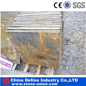 Rusty Chinese Slate Stone,Rusty Slate Tiles & Slab
