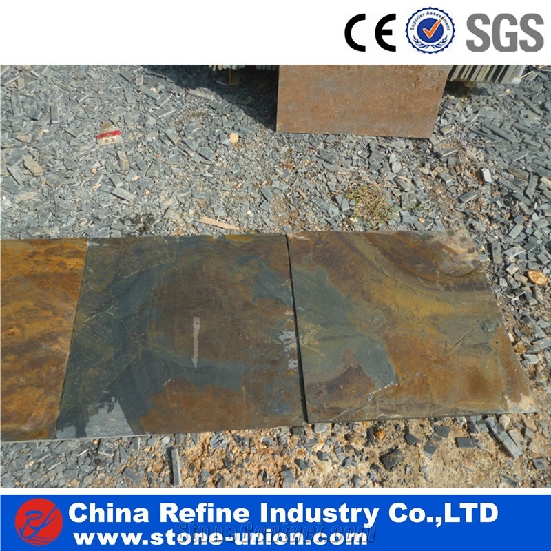 Rusty Chinese Slate Stone,Rusty Slate Tiles & Slab