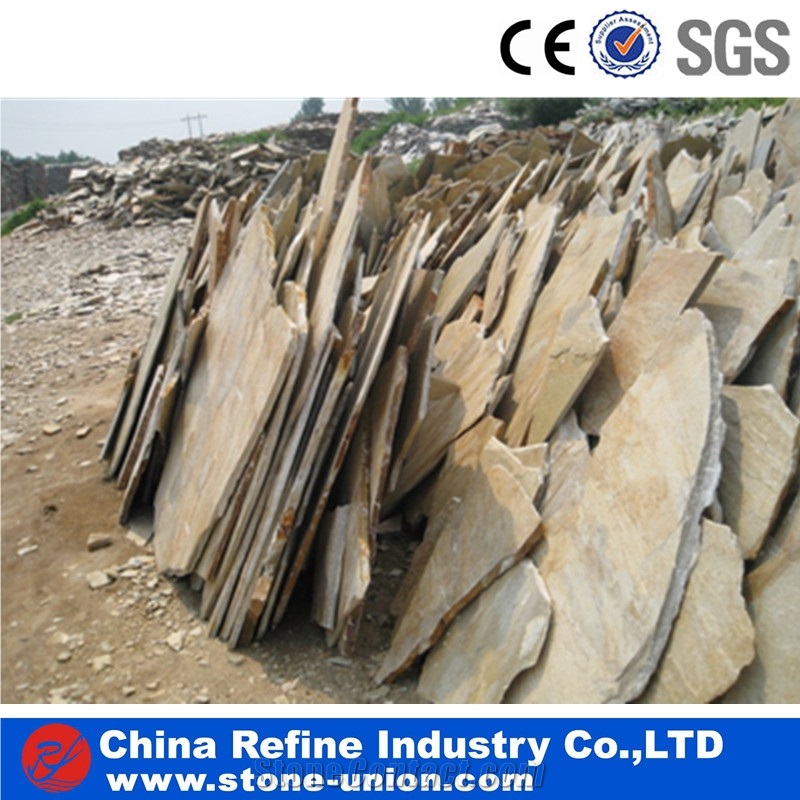 Rusty Slate Flagstone Crazy Paving Stone