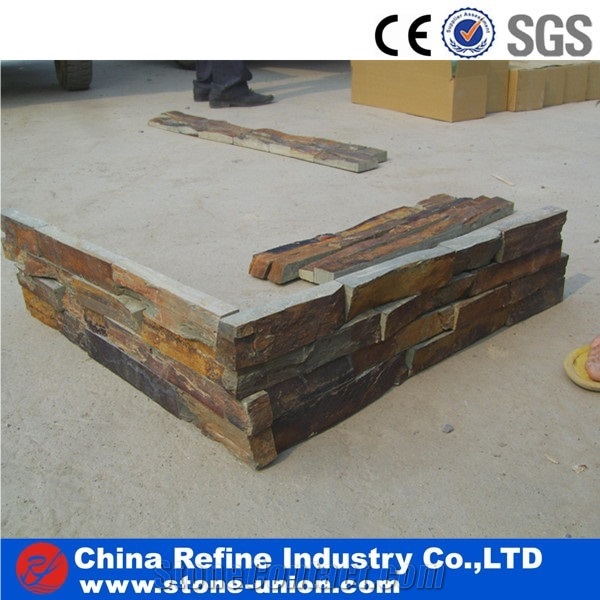Slate Rusty Culture Stone,Wall Cladding