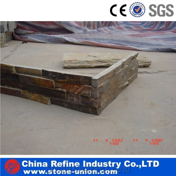 Slate Rusty Culture Stone,Wall Cladding