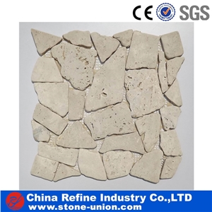 Superior Natural Stone Waterjet Marble Mosaic Tile